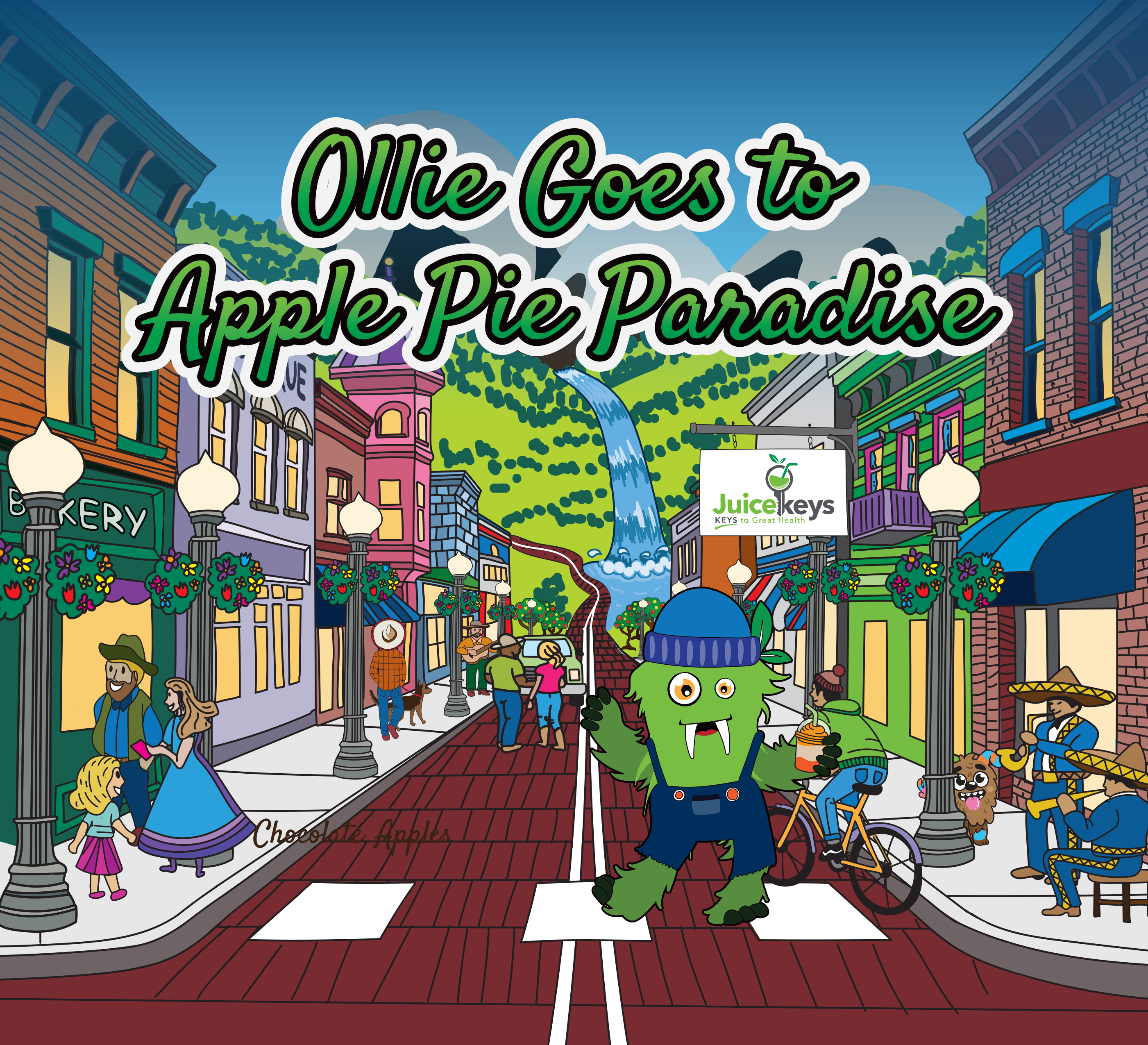 Ollie Goes to Apple Pie Paradise Book Cover