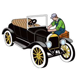 Guy Working on Car