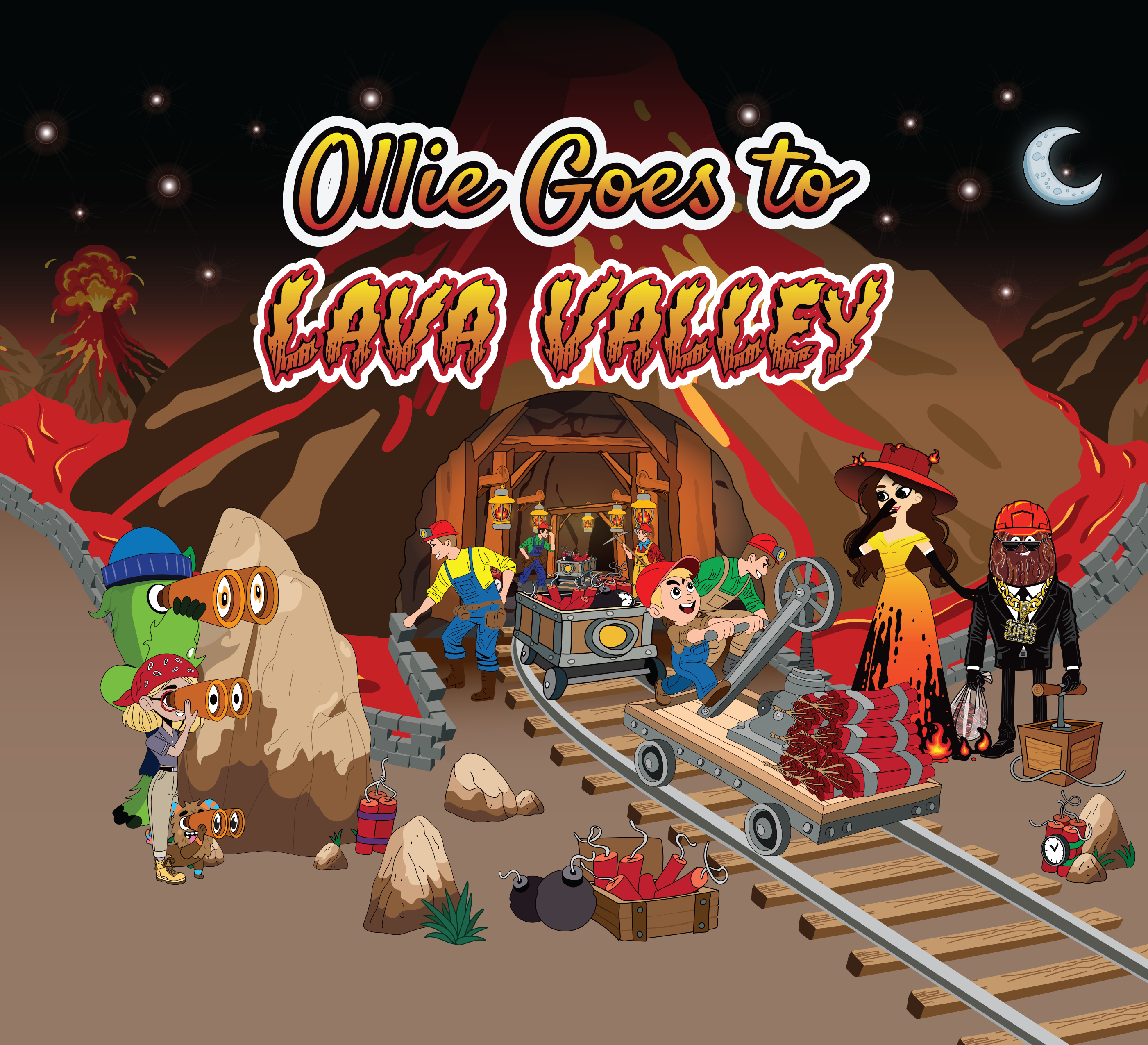 Ollie Goes to Lava Valley Book Cover